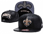 Saints Fresh Logo Black Adjustable Hat GS(1),baseball caps,new era cap wholesale,wholesale hats